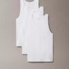 Cotton Stretch Karışımlı 3’lü Paket Tank Top Cotton Stretch Karışımlı 3’lü Paket Tank Top