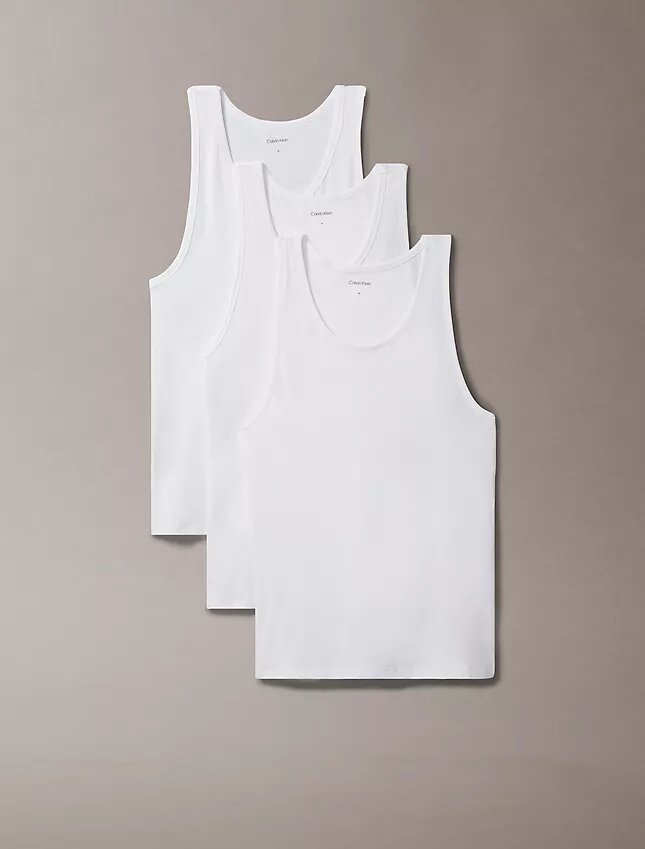 Cotton Stretch Karışımlı 3’lü Paket Tank Top Cotton Stretch Karışımlı 3’lü Paket Tank Top