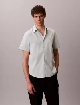 Cotton Stretch Klasik Düğmeli Gömlek
