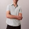 Cotton Stretch Klasik Düğmeli Gömlek