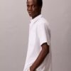 Cotton Stretch İnce Çizgili Düğmeli Gömlek