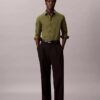 Cotton Stretch Poplin Dar Kesim Düğmeli Gömlek Cotton Stretch Poplin Dar Kesim Düğmeli Gömlek