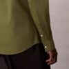 Cotton Stretch Poplin Dar Kesim Düğmeli Gömlek Cotton Stretch Poplin Dar Kesim Düğmeli Gömlek