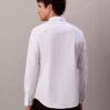 Cotton Stretch Poplin Dar Kesim Düğmeli Gömlek