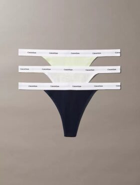 Cotton Stretch Ribana 3’lü Paket Thong