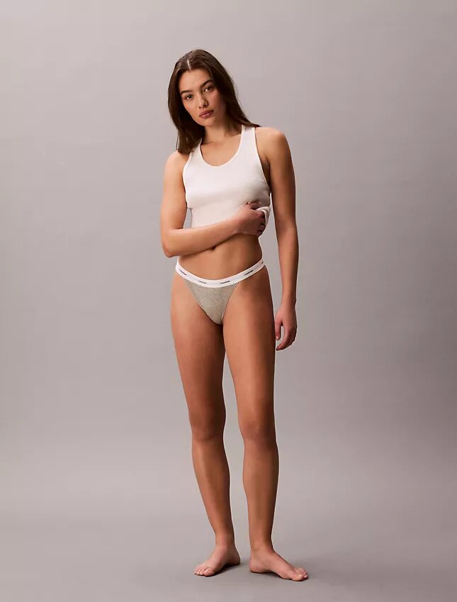 Cotton Stretch Ribana 3’lü Paket Thong Cotton Stretch Ribana 3’lü Paket Thong