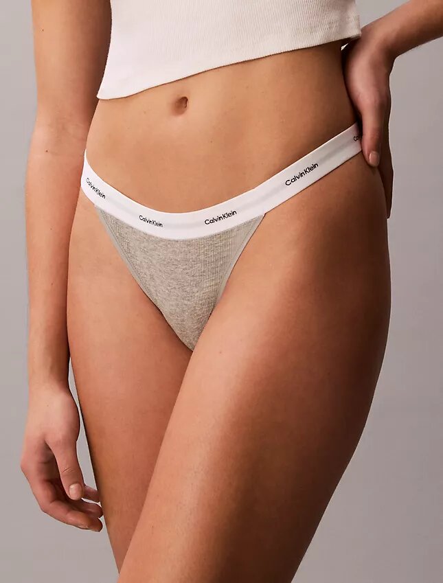 Cotton Stretch Ribana 3’lü Paket Thong Cotton Stretch Ribana 3’lü Paket Thong