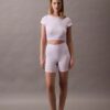 Cotton Stretch Ribana Bisiklet Şortu Cotton Stretch Ribana Bisiklet Şortu