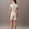 Cotton Stretch Ribana Bisiklet Şortu
