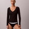 Cotton Stretch Ribana Henley Tişört Cotton Stretch Ribana Henley Tişört
