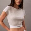 Cotton Stretch Ribana Kısa Tişört Cotton Stretch Ribana Kısa Tişört