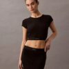 Cotton Stretch Ribana Kısa Tişört Cotton Stretch Ribana Kısa Tişört