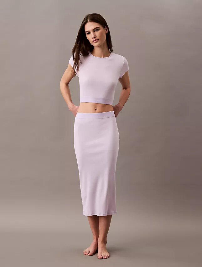 Cotton Stretch Ribana Kısa Tişört Cotton Stretch Ribana Kısa Tişört