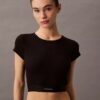 Cotton Stretch Ribana Kısa Tişört Cotton Stretch Ribana Kısa Tişört