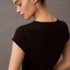 Cotton Stretch Ribana Kısa Tişört Cotton Stretch Ribana Kısa Tişört