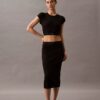 Cotton Stretch Ribana Kısa Tişört Cotton Stretch Ribana Kısa Tişört