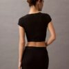 Cotton Stretch Ribana Kısa Tişört Cotton Stretch Ribana Kısa Tişört