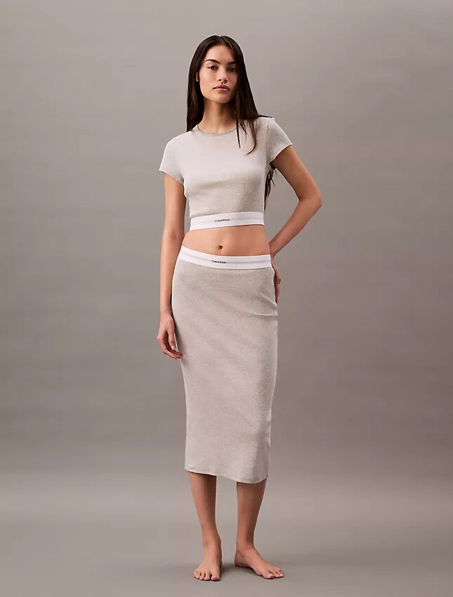 Cotton Stretch Ribana Kısa Tişört Cotton Stretch Ribana Kısa Tişört