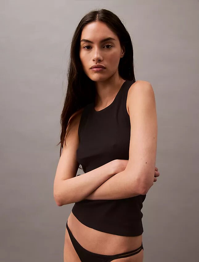 Cotton Stretch Ribana Tank Top Cotton Stretch Ribana Tank Top