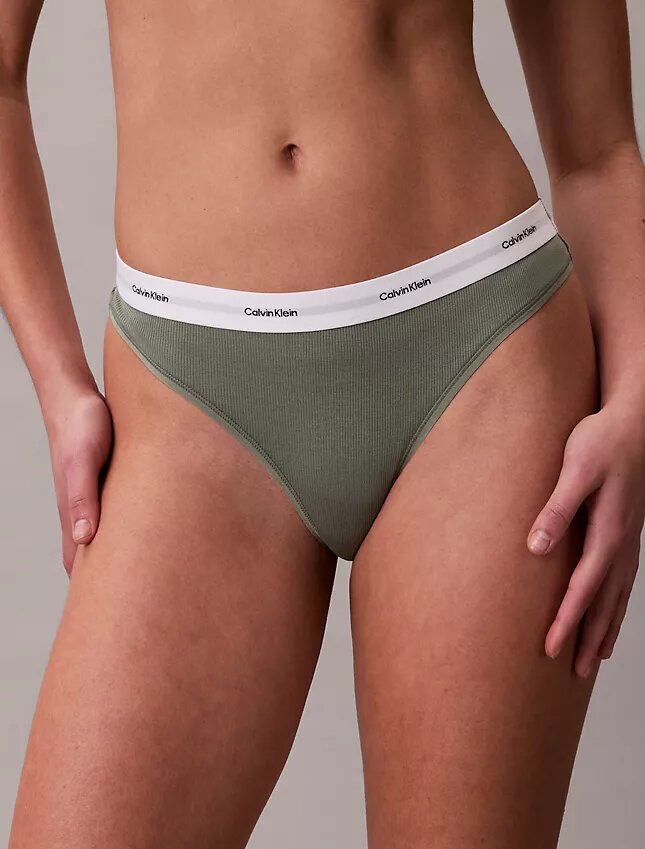 Cotton Stretch Ribana Thong Cotton Stretch Ribana Thong