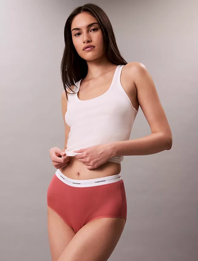 Cotton Stretch Ribana Yüksek Bel Külot Cotton Stretch Ribana Yüksek Bel Külot