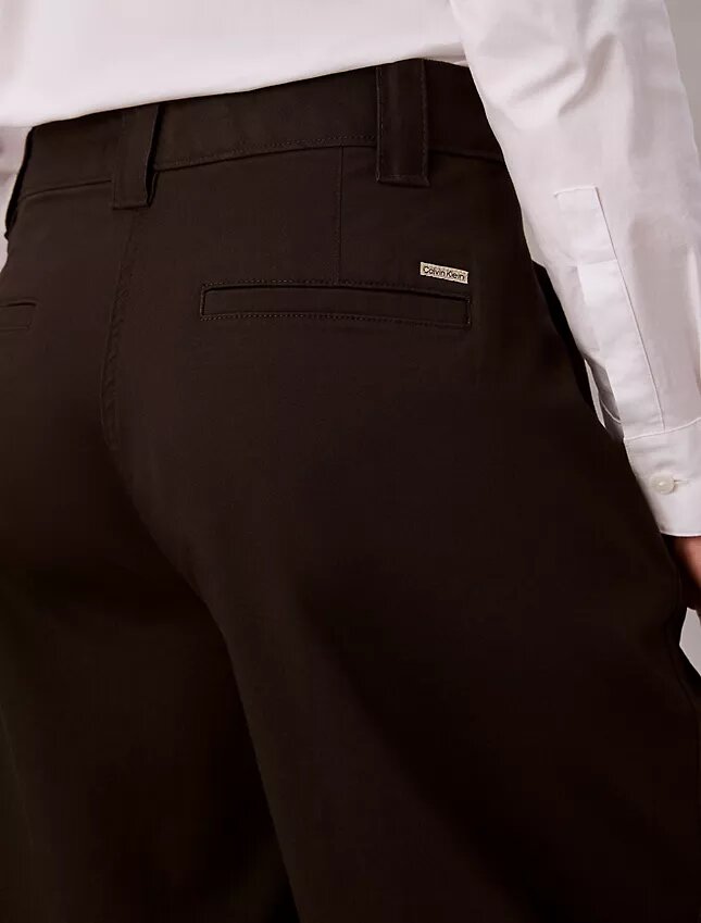 Cotton Stretch Twill Barrel Pantolon Cotton Stretch Twill Barrel Pantolon