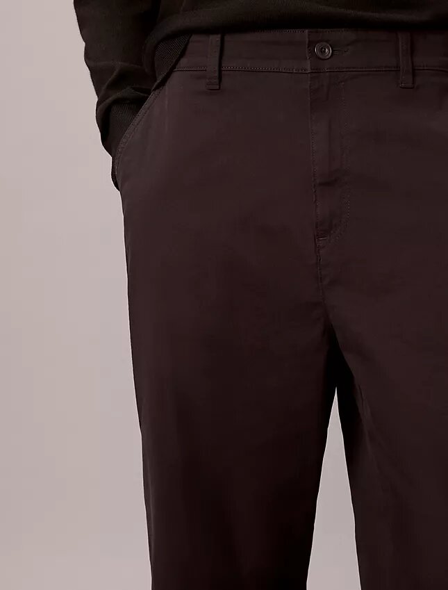 Cotton Stretch Twill Bol Kesim Chino Pantolonlar Cotton Stretch Twill Bol Kesim Chino Pantolonlar