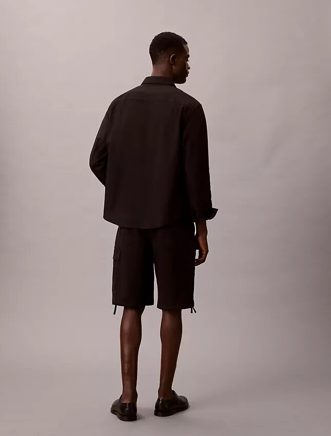 Cotton Stretch Twill Kargo Şort Cotton Stretch Twill Kargo Şort