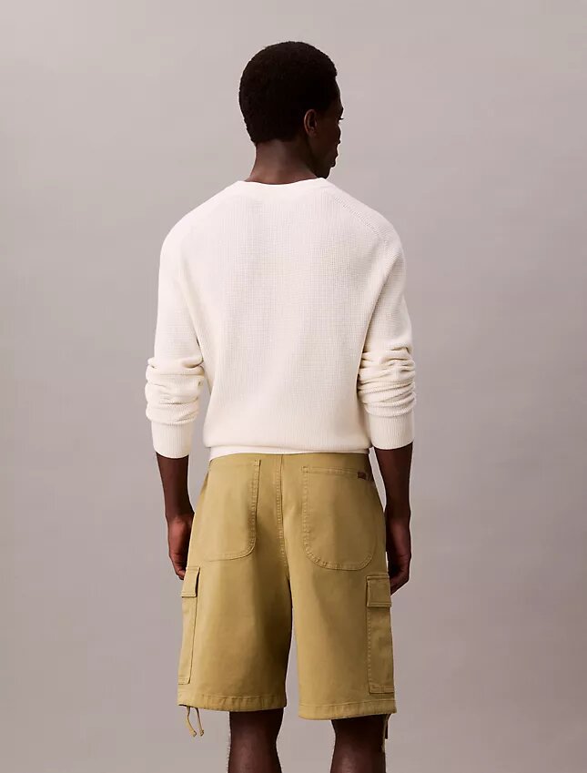 Cotton Stretch Twill Kargo Şort Cotton Stretch Twill Kargo Şort
