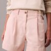 Cotton Stretch Twill Pileli Bermuda Şort Cotton Stretch Twill Pileli Bermuda Şort