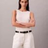 Cotton Stretch Twill Pileli Bermuda Şort Cotton Stretch Twill Pileli Bermuda Şort