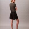 Cotton Stretch Twill Pileli Bermuda Şort Cotton Stretch Twill Pileli Bermuda Şort