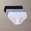 Dantelli Microfiber Streç 3’lü Paket Hipster