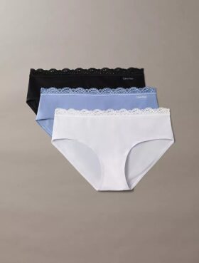 Dantelli Microfiber Streç 3’lü Paket Hipster