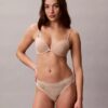 Dantelli Microfiber Streç 3’lü Thong Paketi
