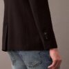 Dar Kesim Yün Gabardin Blazer Dar Kesim Yün Gabardin Blazer