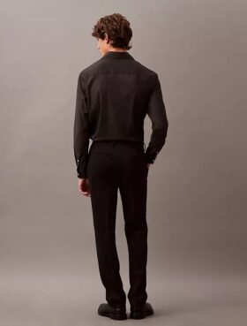 Dar Kesim Yün Gabardin Pantolon Dar Kesim Yün Gabardin Pantolon