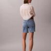 Denim A-Line Şort Denim A-Line Şort