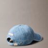 Denim Allover Amblem Logolu Beyzbol Şapkası Denim Allover Amblem Logolu Beyzbol Şapkası