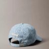 Denim Allover Amblem Logolu Beyzbol Şapkası Denim Allover Amblem Logolu Beyzbol Şapkası