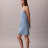 Denim Askılı Mini Elbise Denim Askılı Mini Elbise