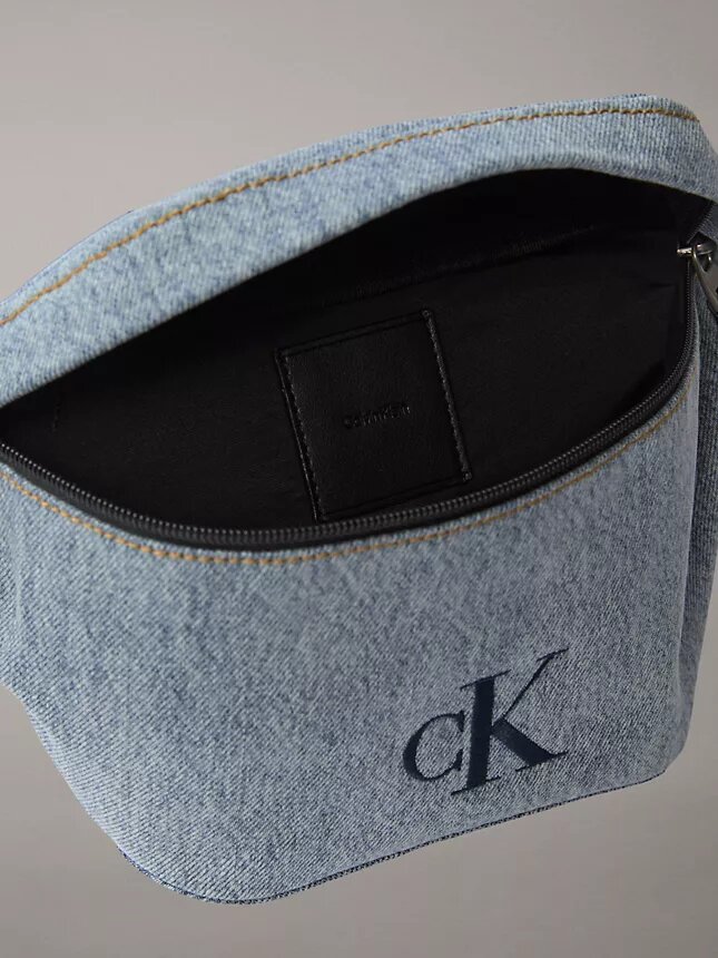 Denim Bel Çantası Denim Bel Çantası