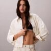 Denim Belden Sıkı Trucker Jacket