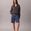 Denim Bermuda Şort Denim Bermuda Şort