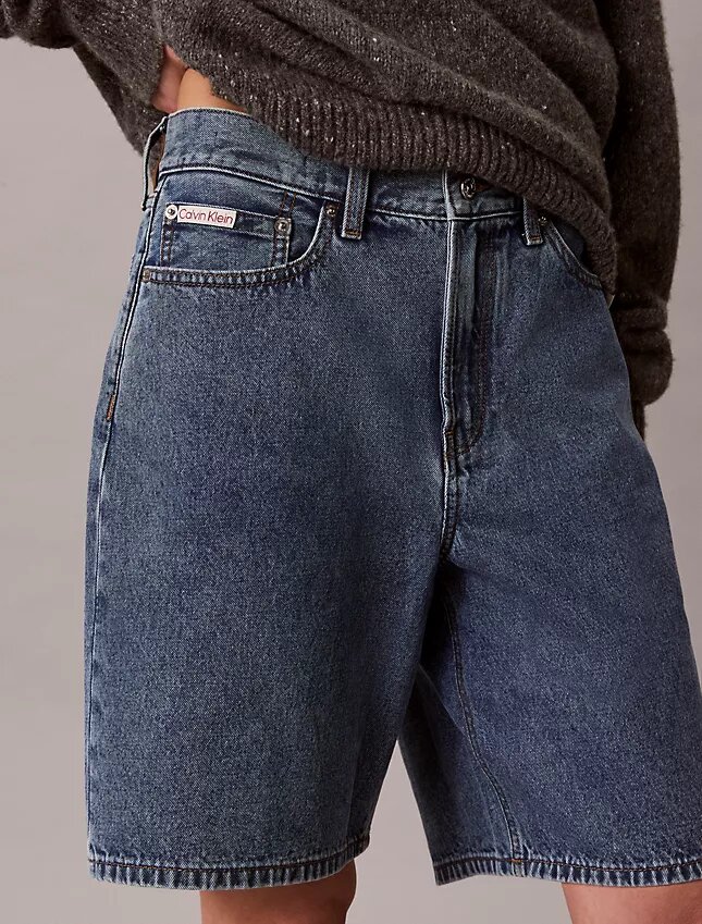 Denim Bermuda Şort Denim Bermuda Şort