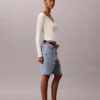 Denim Bermuda Şort Denim Bermuda Şort