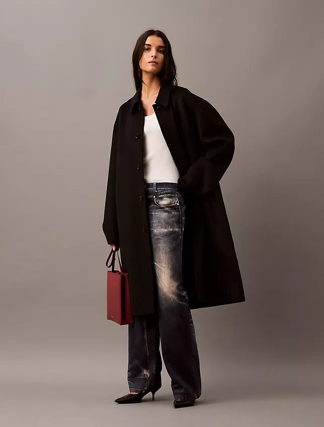 Denim Desenli Terzi Dikişli Pantolon Denim Desenli Terzi Dikişli Pantolon