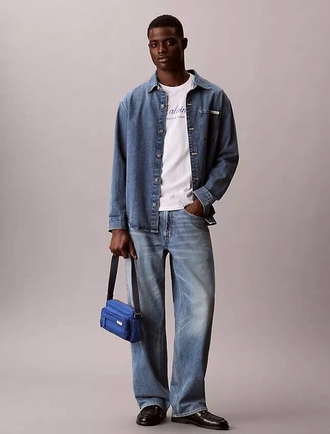 Denim Kamera Çantası Denim Kamera Çantası