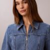 Denim Kemerli Gömlek Elbise Denim Kemerli Gömlek Elbise