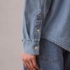 Denim Klasik Düğmeli Gömlek Denim Klasik Düğmeli Gömlek